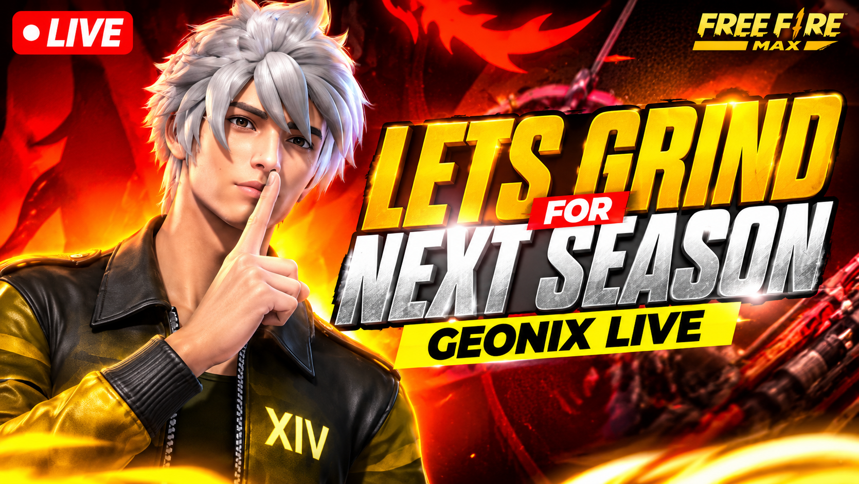 GEONIX 4K THUMBNAIL PSD #54